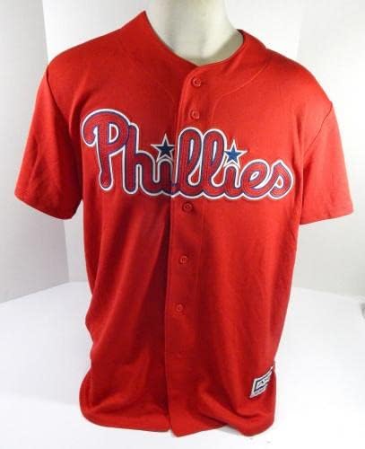 Philadelphia Phillies V�ctor Santos # 75 Igra Polovna Crveni dres Ext St BP XL 396 - Igra Polovni MLB dresovi