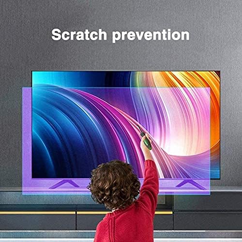 Zaštita TV ekrana protiv odsjaja Fit dijagonala desktop ekrana od 32-75 inča - Filter protiv plavog svjetla/zaštita od radijacijskog