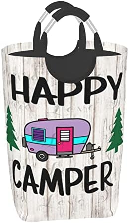 Happy Camper Paket Prljave Odjeće, Sklopiv, Sa Ručkom, Pogodan Za Kućni Ormar U Kupaonici