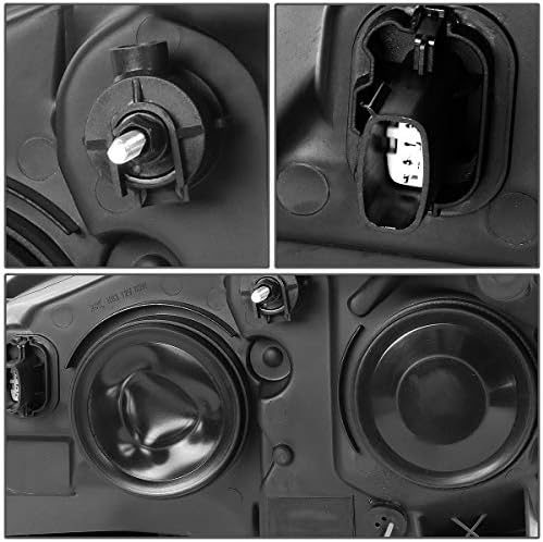 3D LED DRL projektor crno kućište čiste ugaone lampe za farove+Komplet alata kompatibilan sa Ford Escape 13-16
