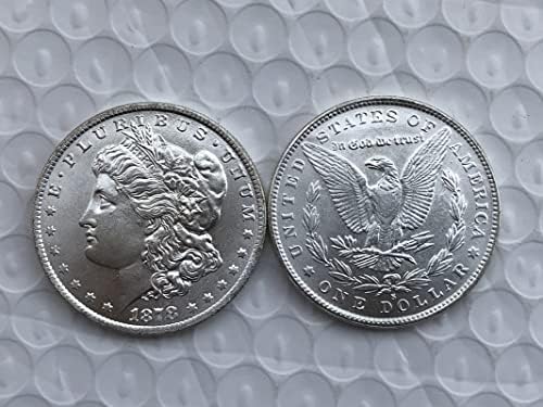 1878S izdanje American Morgan Coin srebrni dolar mesingani srebrni antikni čepovi inozemnih kovanica