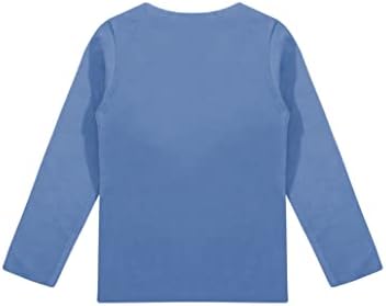 Shinsto Boys Girls Turtleneck Thirt pamučna majica s dugim rukavima Solid boja topli tee vrhovi