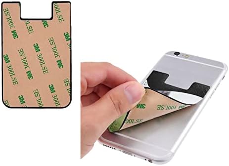 Personalizirani nosač prilagođenih kartica sa vašom fotografijom, PU kožnim samoljepljivim držačem za bavljenje kreditnom karticom Novčanik za sve pametne mobilne telefone