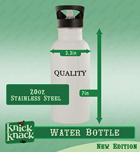 Knick krack pokloni kouba - 20oz boca vode od nehrđajućeg čelika, srebro