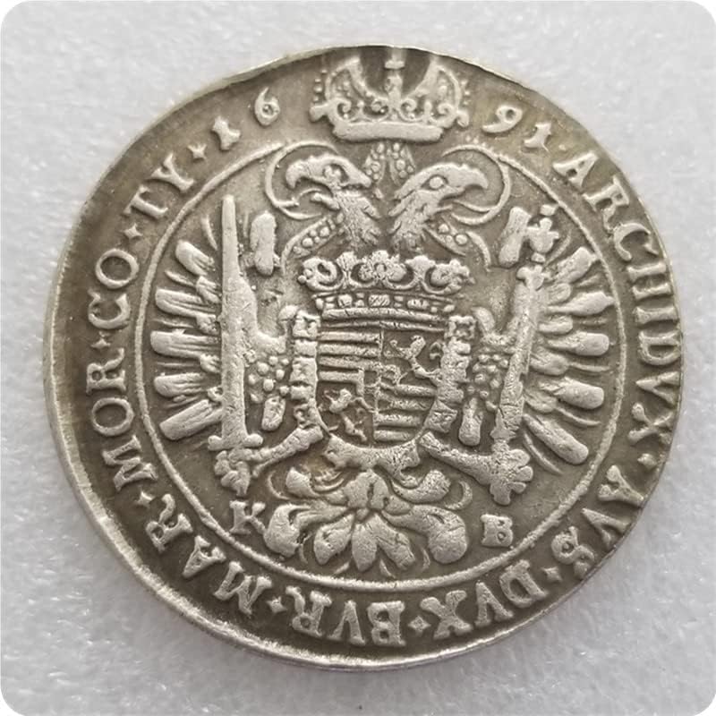 Starinski zanati Mađarska 1691 Kompletna kolekcija spojnih kovanica Srebrna dolara