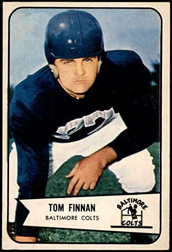 1954 Bowman 97 Cor Tom Finnan Baltimore Colts Ex / MT Colts Detroit