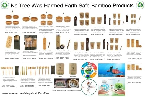 Nijedno drvo nije naštećeno boca od staklene vode od bambusa 18 unci - 540ml široka usta sa bambusovim poklopcem Eco Friefly BPA besplatni sok za piće PLAŽA PLAŽA Teretana i 1 bambusova hemijska olovka
