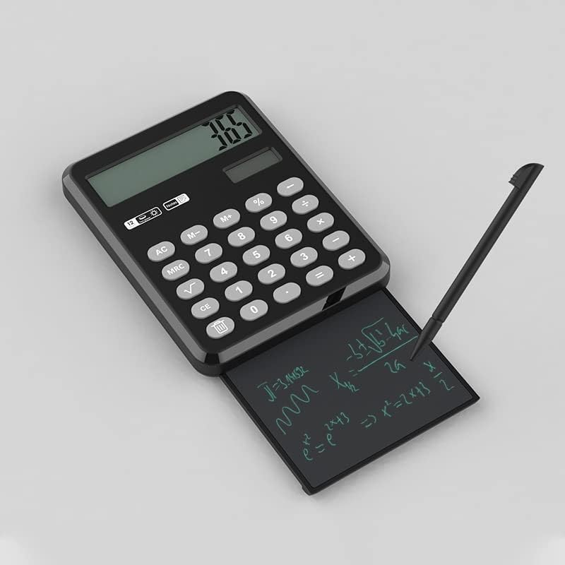 MJWDP kalkulator za rukopis kalkulator 12-znamenkasti solarni kalkulator Dvostruki napajanje Kompaktni prenosni kalkulator velikog
