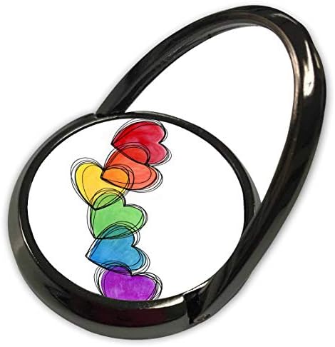 3Droza Amanda Levermann - Djeca - skicirana Rainbow Hearts - Phone Ring