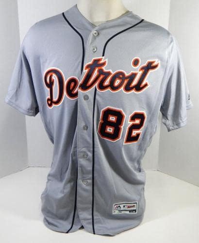 Detroit Tigers Kevin Ziomek # 82 Igra Polovna siva Jersey 48 DP21013 - Igra Polovni MLB dresovi