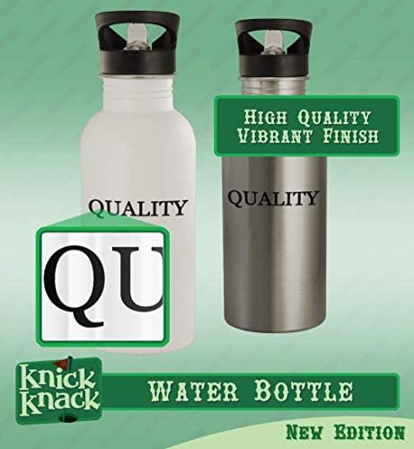 Knick krack pokloni #eg - 20oz boca vode od nehrđajućeg čelika, srebrna