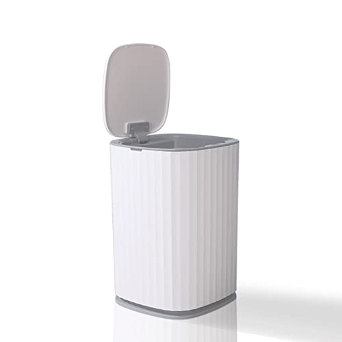 Zukeeljt smeće može inteligentno indukcijsko smeće može kuhinja toalet smeća bijela automatska indukcijska vodootporna s kantom za smeće