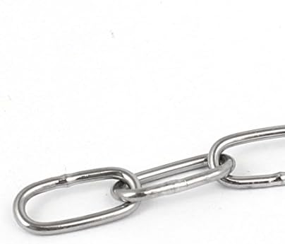 Aexit pet materijal za rukovanje proizvodima za obuku vješanje odjeće za obuku 304 lanac od nehrđajućeg čelika srebrni lanci za zavojnice