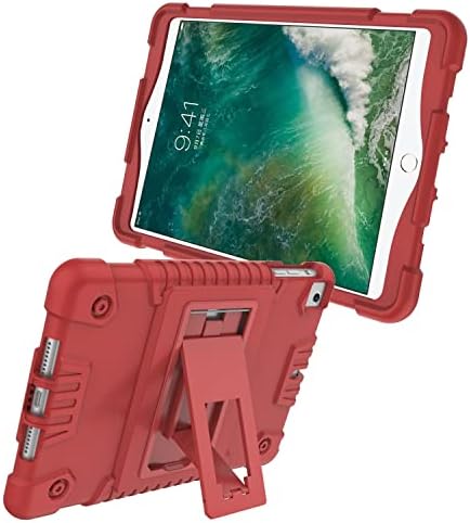 Rješenje za nošenje tableta Kompatibilno sa iPad mini 1/2/4/5 Hybrid Hybrid CASTO otporan na zaštitni poklopac za zaštitu od udara sa Kickstadom TEAM duga otporna na otpornost na udarcu Kartica visoke udarne poklopce