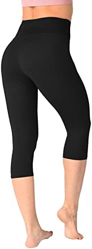 Ipletix Capri gamaše za žene, visoke strukne kapri-nonging non ne vidi kroz vježbu joga hlače