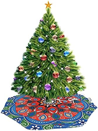 Wwwfzs Tree Skirtschristmas suknje Božićne ukrase, zimske i kućni ukras predmeta Božićna suknja suknja za božićne ukrase