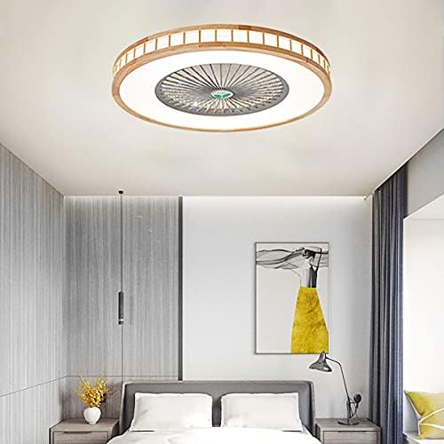Fehun stropni ventilator sa lakim i daljinskim upravljačem Tiha spavaća soba LED zatamnjena ultra tanka ventilatorska svjetlost 3