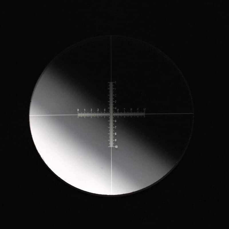 Mikroskop pribor za odrasle djecu Div 0.1 mm univerzalni mikrometar Cross-line Graticule optički mikroskop končanice za digitalni