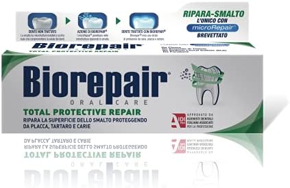 Biorepair: & 34; ukupno zaštitni popravak& 34; pasta za zube sa microRepair * 2.5 tekućine unce cijev * [ italijanski uvoz ]