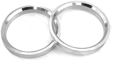 DCVAMUS legura aluminijumski centrični prstenovi 74.1 do 57.1, skup 4 - performanse Spigot Hubrings Fit 57,1 mm HUB HUB i 74,1 mm