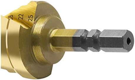 Glodalica za glodanje rotirajuća Bit 6 - 25mm titanijumski pozlaćeni Spiralni žljeb 1/4 heksagonalna Pagoda bušilica za bušenje HSS4241
