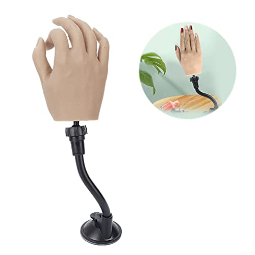 Nail Art ruka, lažni Model ručni model lažni ručni Model nokti ručni alati za vježbanje Silikonski višekratni Nail Art praksa ručni