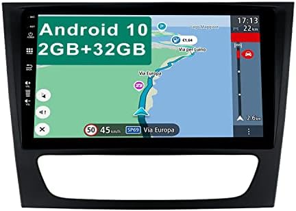 YUNTX Android 10 2 Din auto Radio za Mercedes Benz E klase W211 CLS W219-2G+32G-9 navigacioni medijski plejer sa ekranom osetljivim