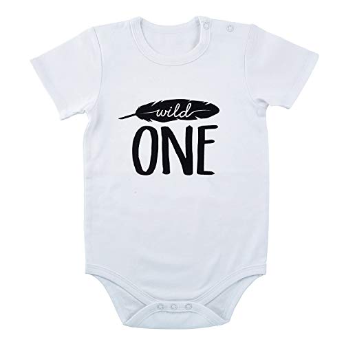 Stephan Baby Stephan Baby 1st rođendan Snapshirt-style Navlaka za pelene dostupna u 3 dizajna, Wild One, odgovara 6-12 mjeseci