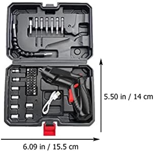 DOITOOL mali višenamenski alat ar višenamenski Akumulatorski drajver komplet Električni odvijač USB punjivi odvijač Precizna bušilica