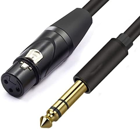 N / A kabl XLR za priključak Mic Lead aux TRS 6.35 Mm/6.5 Mm muški ženski kabelski mikser za gitaru Stereo Amplifier