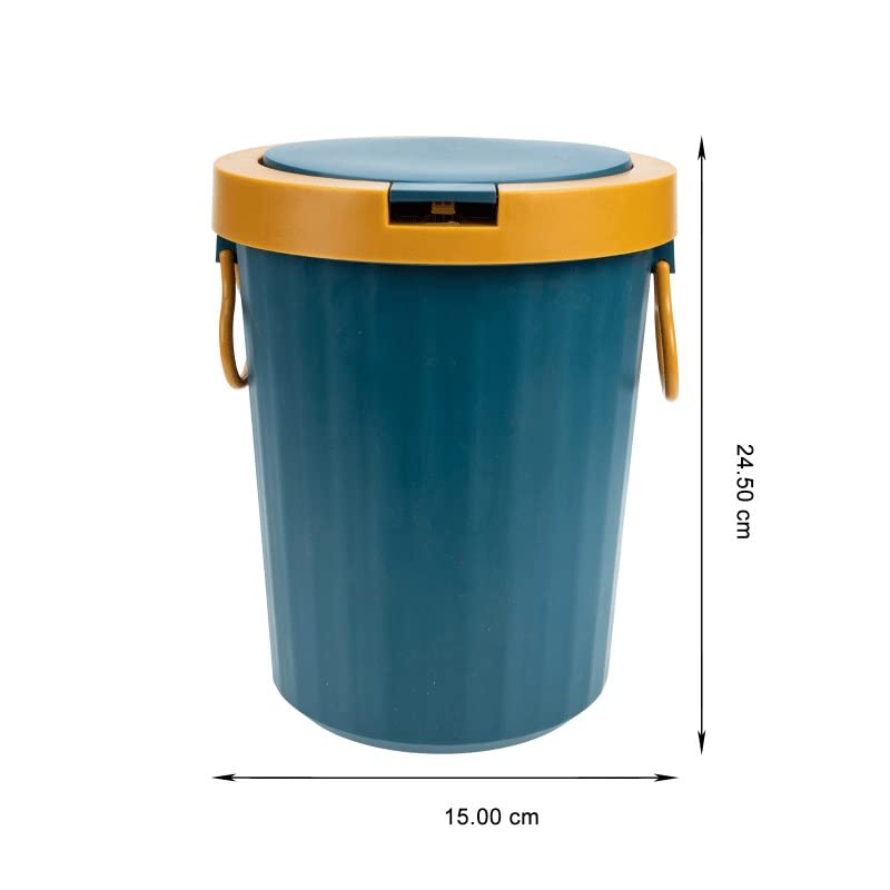 Xdchlk otpadna papirna korpa kontejner za smeće kanta za smeće gurana posuda za smeće za kućno kupatilo