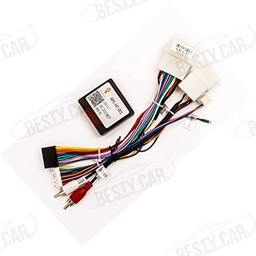 BestyCar 16pin Auto reprezentacijski kabelski adapter za kabel može dekoder za Mitsubishi Outlander Pajero Lancer ASX sa OEM Rockford