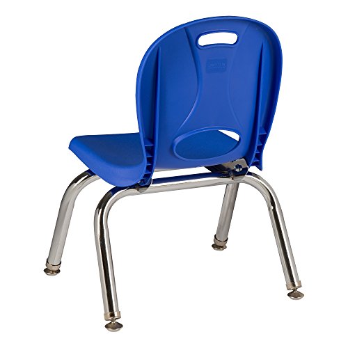 Struktura za učenje serija predškolskih stolica, visina sedišta 10, plava, LNT-110-CSR-BL