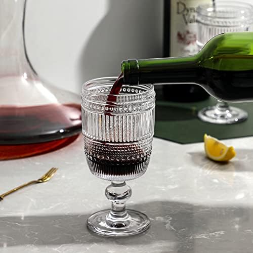 G binarni ledeni pehari za čaj 10,5 oz. set od 6 Premium čaša za piće Set za vino Soda sok voda savršen za večernje zabave barovi