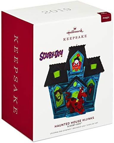 Hallmark uspomenu Božić Ornament 2019 godine od Scooby-Doo Haunted House Hijinks sa svjetlom i zvukom