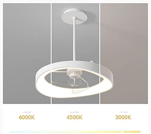 Mgjxtwg blagovaonica luster ventilatorni svjetla 2023 nova spavaća soba nevidljiva električna stropna svjetla sa ventilatorom Nordic