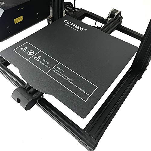 Cctree ultra-fleksibilna uklonjiva magnetska površina 3D printer za grijani krevet za grejanje za CR-10, CR-10 V2, CR-10S, Anet E12,