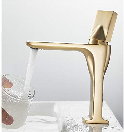 Basinska slavina četkica Gold Siink slavina vruće i hladno kupatilo umivaonika slavina slavine slavine Tap tapkanje bazena