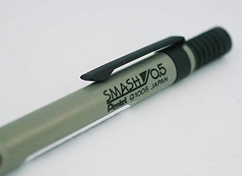 Pentel Smash Q1005-GMKS Kiji Shoji Pentel Smash Mehanic olovka, 0,02 inča, Gunmetal cijelo tijelo, ograničena boja