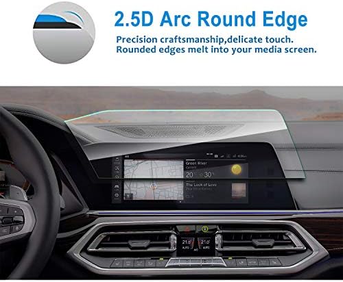 Lfotpp folija za zaštitu ekrana za 2019 2020 2021 X5 X7 G05 G07 iDrive 7.0 12.3-inčni zaštitni ekran za navigaciju automobila