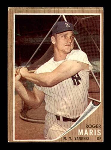 1 Roger Maris - 1962 bejzbol kartice za bejzbol za bejzbol - bejzbol ploča sa podiznim vratima berbe