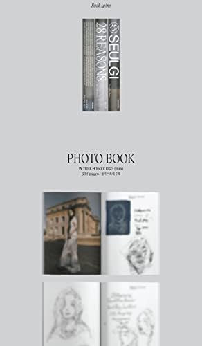 Crveni baršun Seulgi 28 Razlozi 1. Mini album Specijalna verzija Mini CD + poster + Photobook + Fotocard + specijalni fotokard + praćenje