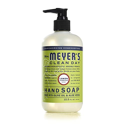 Mrs. Meyerov tečni sapun za ruke opružni mirisi Plus svakodnevni mirisi 6 mirisna raznolikost, 1 ruža, 1 menta, 1 jorgovan, 1 bosiljak,