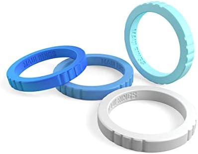 Ženski silikonski prsten za žene tanak i sladak silikonski prstenovi vjenčani opseg obećavaju prstenove silikonske vjenčanice za žene