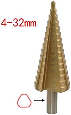 Spiralna bušilica sa žljebovima HSS trokutasta ručka Pagoda metalna Čelična bušilica za bušilicu sa bušilicom sa bušilicom sa upuštenom