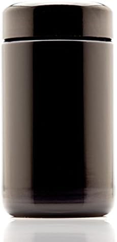 Infinity tegle 150 ml 3-Paket visok Crni ultraljubičast za ponovno punjenje prazan staklo vijak Top Jar