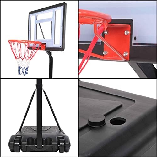 Ralch Wysom prijenosni pokretni bazen PVC prozirno postolje za košarku maksimalno primjenjivo za 7 loptu