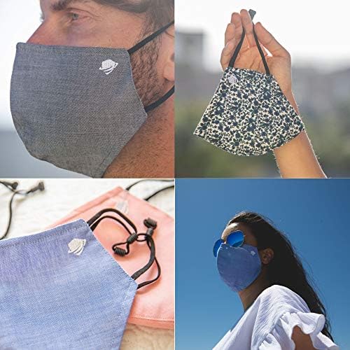 Premium Comfort višekratne platnene maske za lice - periva Podesiva žičana maska za nos sa džepom za Filter