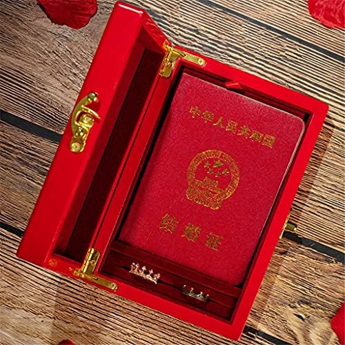 ZSEDP Lacquerware kutije za nakit Retro kutija za nakit u kineskom stilu skladište vjenčanih poklona prstenaste kutije za nakit