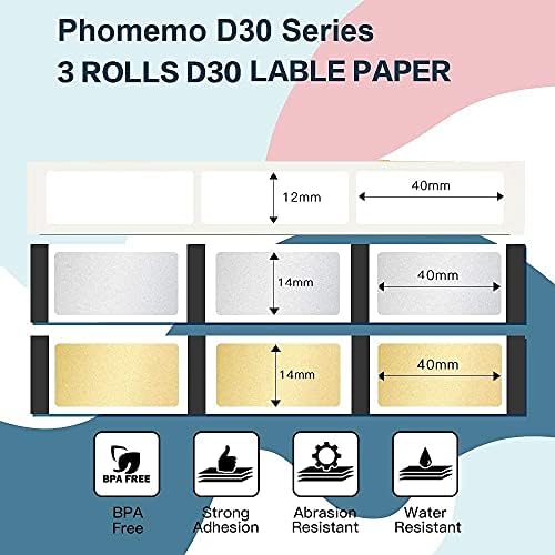 Phomemo D30 Lable Maker Bundle Torba Za Nošenje